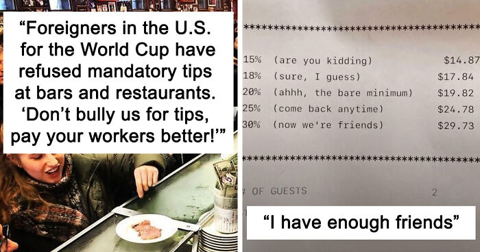 ‘End Tipping’: 93 Pics That Show Tipping Culture In The US Needs To Change (New Pics)
