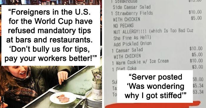 ‘End Tipping’: 93 Pics That Show Tipping Culture In The US Needs To Change (New Pics)