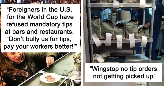 ‘End Tipping’: 93 Pics That Show Tipping Culture In The US Needs To Change (New Pics)