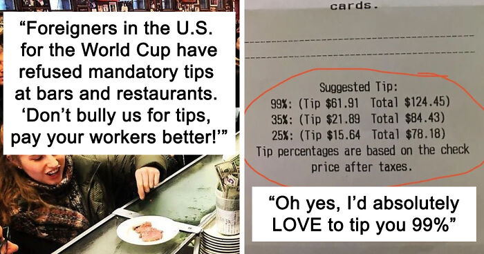 ‘End Tipping’: 93 Pics That Show Tipping Culture In The US Needs To Change (New Pics)