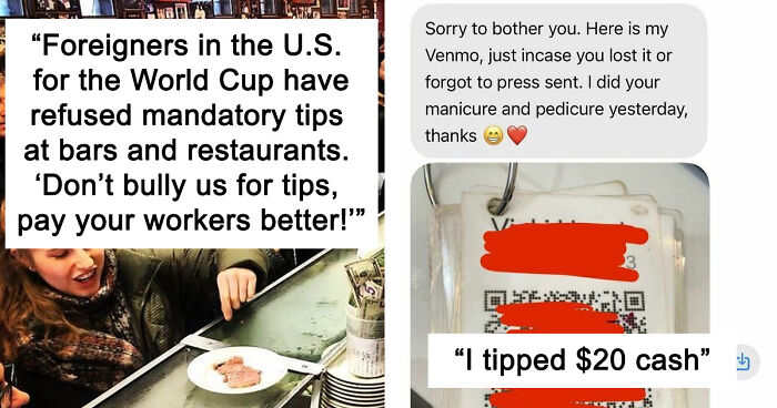 ‘End Tipping’: 93 Pics That Show Tipping Culture In The US Needs To Change (New Pics)