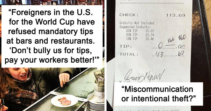 ‘End Tipping’: 93 Pics That Show Tipping Culture In The US Needs To Change (New Pics)