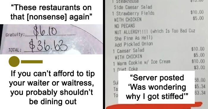 ‘End Tipping’: 93 Pics That Show Tipping Culture In The US Needs To Change (New Pics)