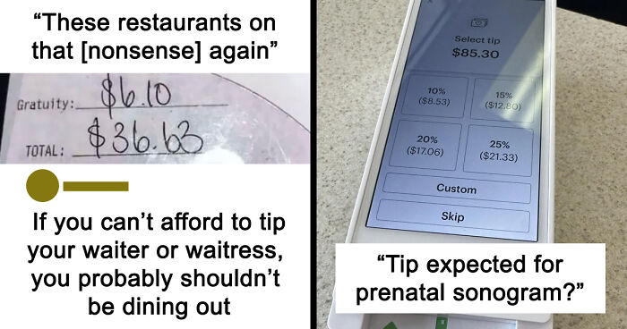 ‘End Tipping’: 93 Pics That Show Tipping Culture In The US Needs To Change (New Pics)