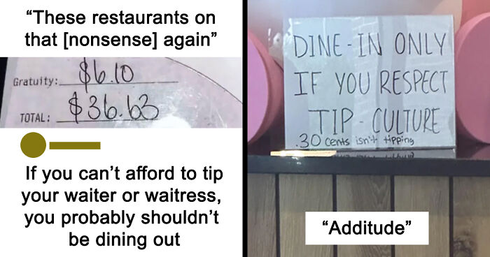 ‘End Tipping’: 93 Pics That Show Tipping Culture In The US Needs To Change (New Pics)