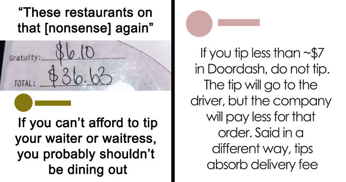 ‘End Tipping’: 93 Pics That Show Tipping Culture In The US Needs To Change (New Pics)
