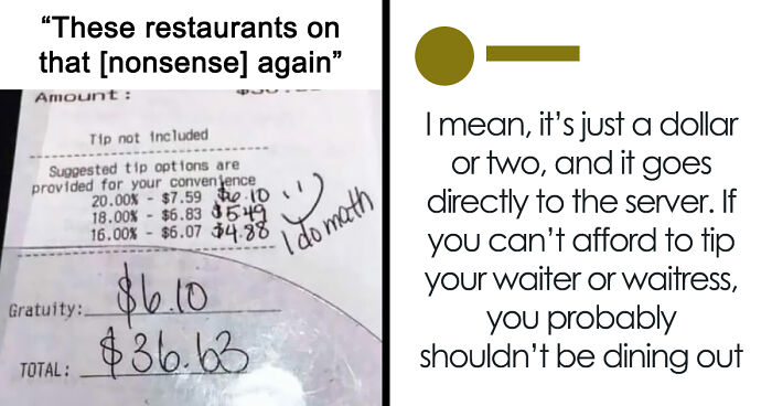 ‘End Tipping’: 93 Pics That Show Tipping Culture In The US Needs To Change (New Pics)