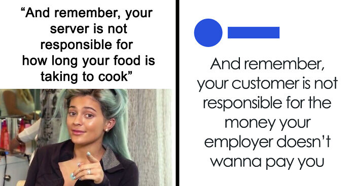 ‘End Tipping’: 93 Pics That Show Tipping Culture In The US Needs To Change (New Pics)