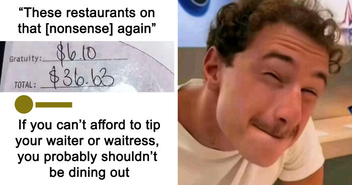 ‘End Tipping’: 93 Pics That Show Tipping Culture In The US Needs To Change (New Pics)