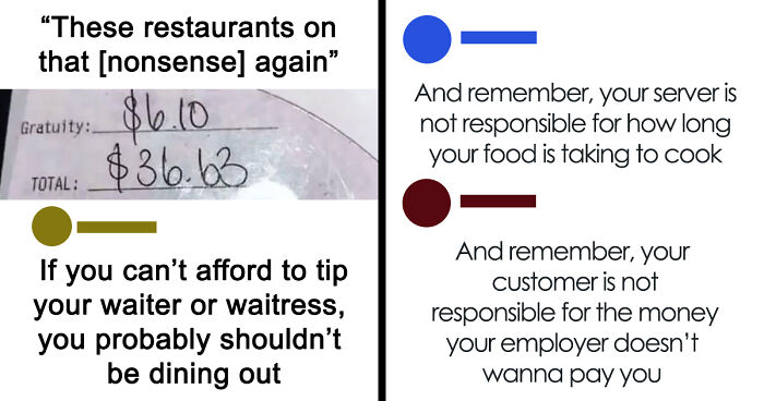 ‘End Tipping’: 93 Pics That Show Tipping Culture In The US Needs To Change (New Pics)