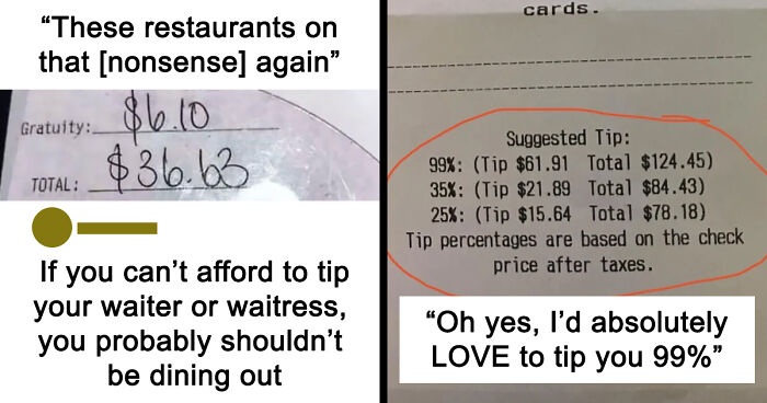 ‘End Tipping’: 93 Pics That Show Tipping Culture In The US Needs To Change (New Pics)
