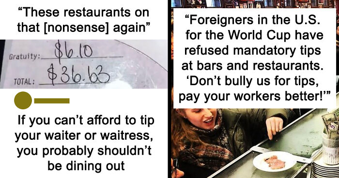 ‘End Tipping’: 93 Pics That Show Tipping Culture In The US Needs To Change (New Pics)