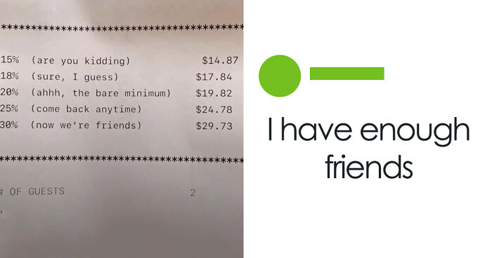 ‘End Tipping’: 93 Pics That Show Tipping Culture In The US Needs To Change (New Pics)
