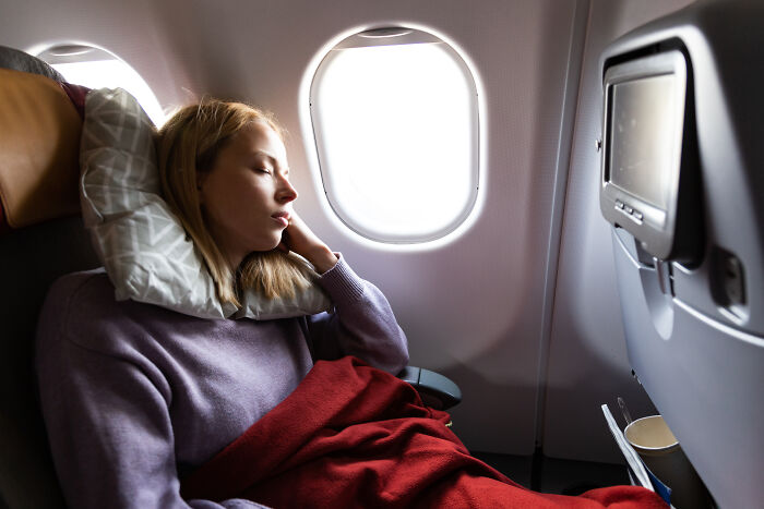 Spoiled Girl On Airplane Wanted Three Seats All To Herself