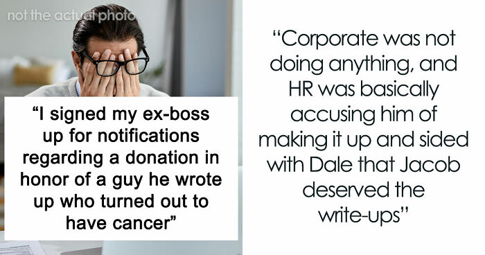 Person Can’t Grieve Late Colleague Until They Get Back At Their Toxic And Slimy Boss
