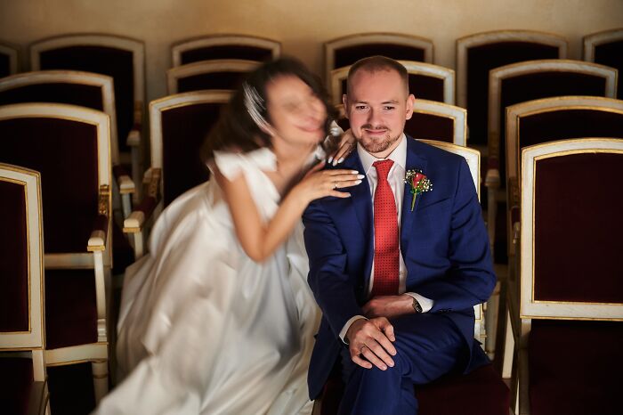 Someone Said, “Show Your Most Cringe Wedding Photo,” And Hilarity Ensued (43 Pics)