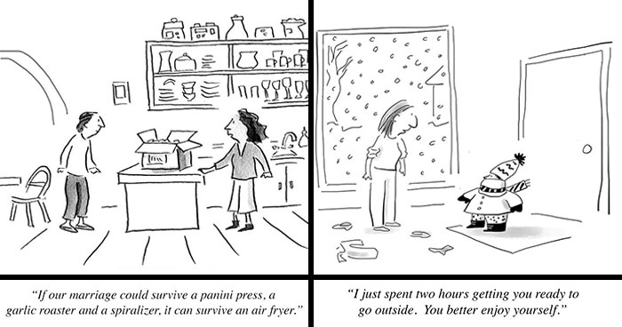 26 One-Panel Cartoons By Liza Donnelly That Make Funny And Thought-Provoking Observations About Today’s World