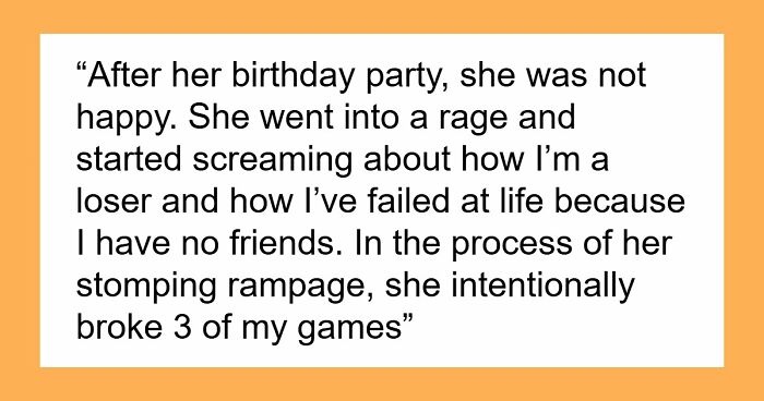 Siblings Have A Spat As Sis Doesn’t Get A Gift From Bro, She Goes Ballistic And Destroys His Games