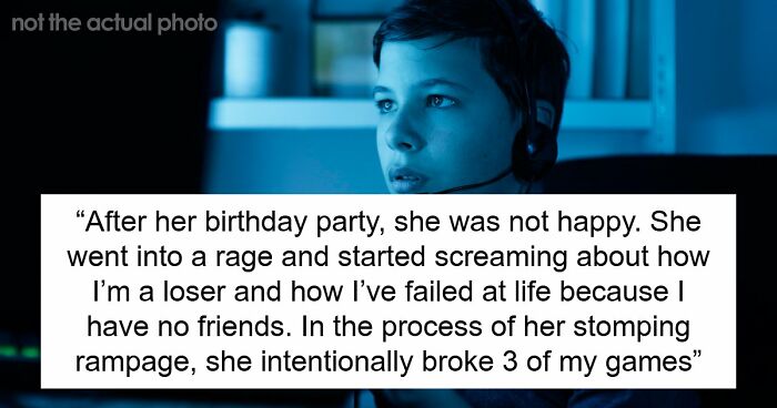 Siblings Have A Spat As Sis Doesn’t Get A Gift From Bro, She Goes Ballistic And Destroys His Games