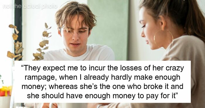 Siblings Have A Spat As Sis Doesn’t Get A Gift From Bro, She Goes Ballistic And Destroys His Games
