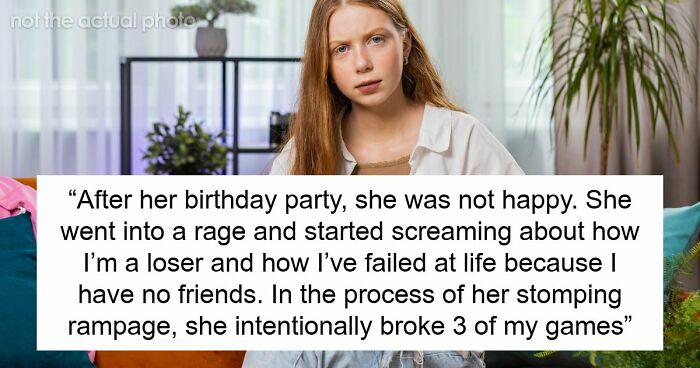 Siblings Have A Spat As Sis Doesn’t Get A Gift From Bro, She Goes Ballistic And Destroys His Games