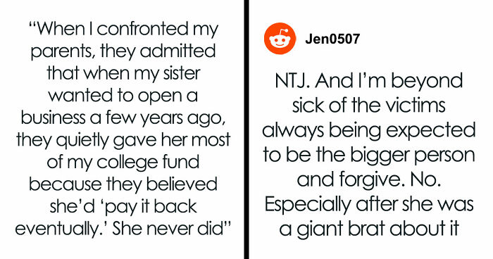 Woman Discovers Her College Fund Was Quietly Handed To Her Sister And Pulls Out Of The Wedding
