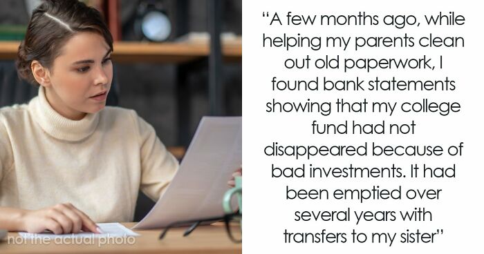 Woman Discovers Her College Fund Was Quietly Handed To Her Sister And Pulls Out Of The Wedding