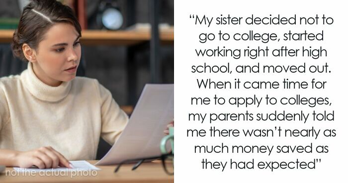 Woman Discovers Her College Fund Was Quietly Handed To Her Sister And Pulls Out Of The Wedding