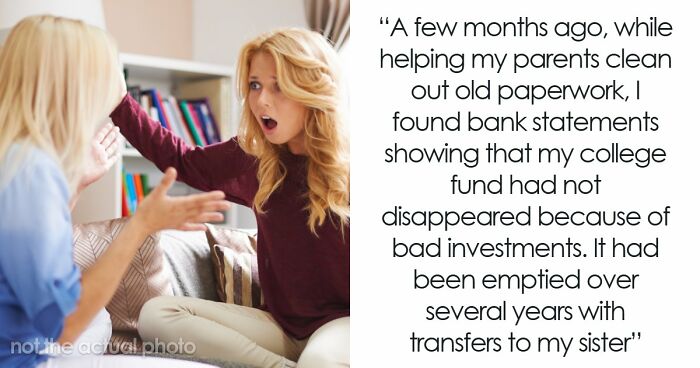 Woman Discovers Her College Fund Was Quietly Handed To Her Sister And Pulls Out Of The Wedding