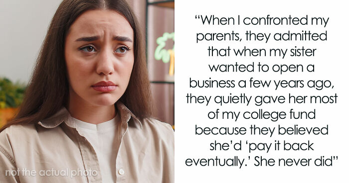 Woman Discovers Her College Fund Was Quietly Handed To Her Sister And Pulls Out Of The Wedding