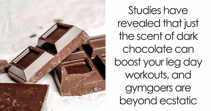 Just Sniffing Dark Chocolate Can Help You Perform Better At The Gym, And Studies Have Proven It