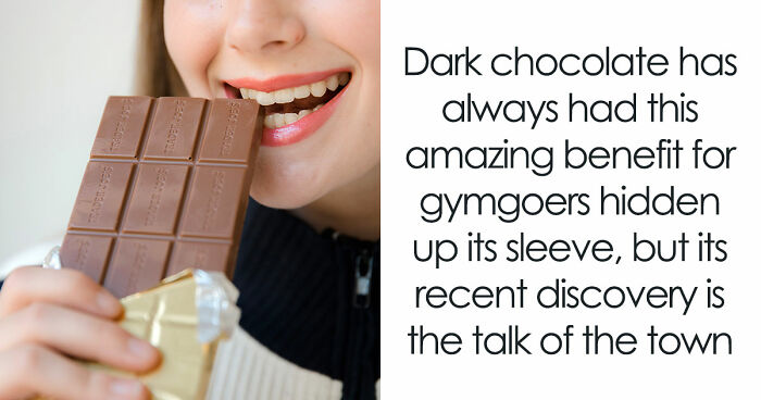 Just Sniffing Dark Chocolate Can Help You Perform Better At The Gym, And Studies Have Proven It