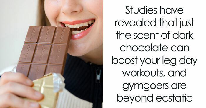 Just Sniffing Dark Chocolate Can Help You Perform Better At The Gym, And Studies Have Proven It