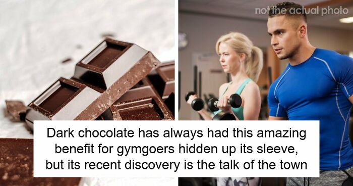 Just Sniffing Dark Chocolate Can Help You Perform Better At The Gym, And Studies Have Proven It