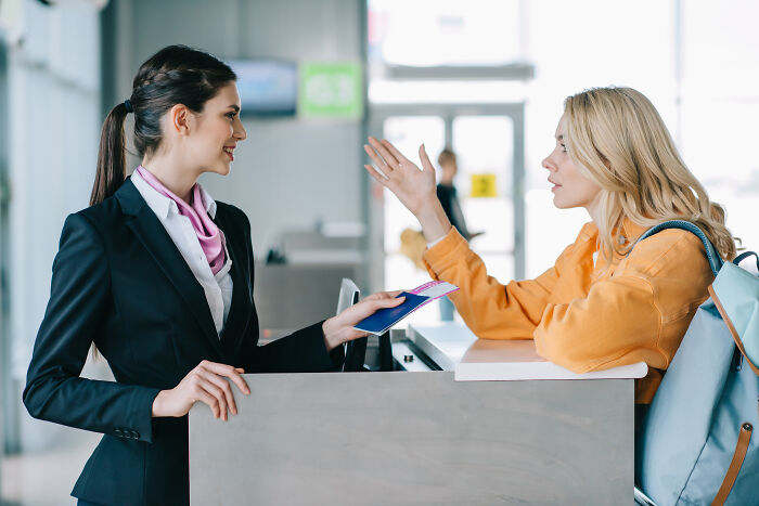 Lady Wants A Free Empty Seat On Plane