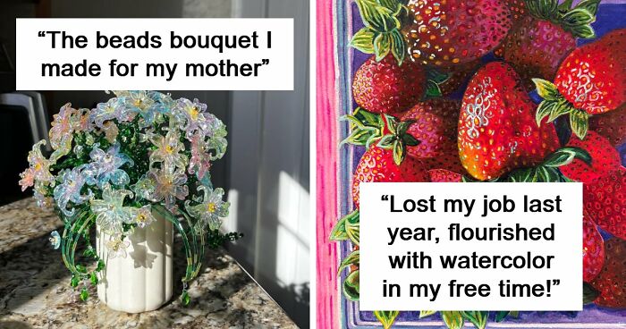 116 Handmade Projects That Look Like They Took Talent, Patience And A Little Magic (New Pics)
