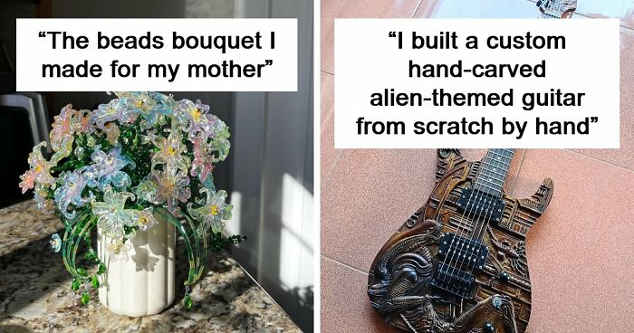 116 Handmade Projects That Look Like They Took Talent, Patience And A Little Magic (New Pics)