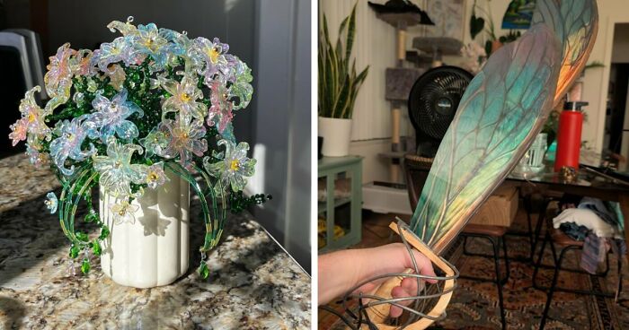 116 Handmade Projects That Look Like They Took Talent, Patience And A Little Magic (New Pics)