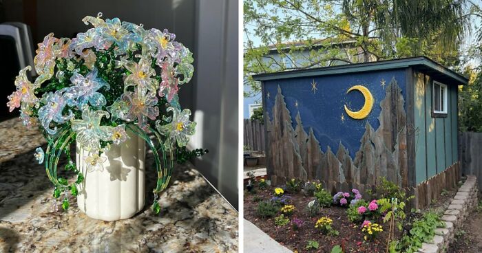 116 Handmade Projects That Look Like They Took Talent, Patience And A Little Magic (New Pics)