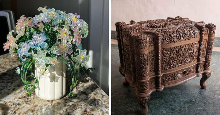 116 Handmade Projects That Look Like They Took Talent, Patience And A Little Magic (New Pics)