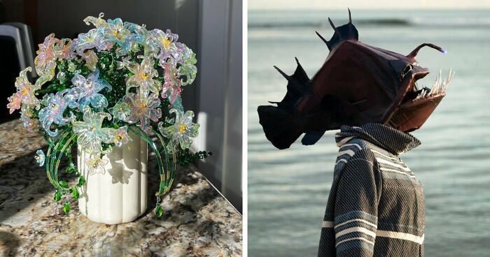 116 Handmade Projects That Look Like They Took Talent, Patience And A Little Magic (New Pics)