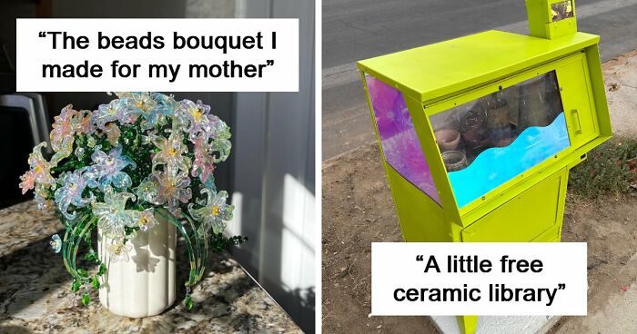 116 Handmade Projects That Look Like They Took Talent, Patience And A Little Magic (New Pics)