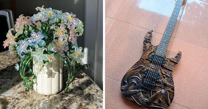 116 Handmade Projects That Look Like They Took Talent, Patience And A Little Magic (New Pics)
