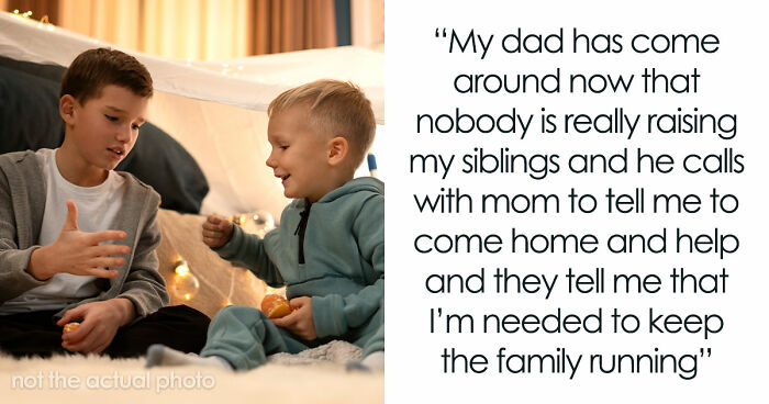Man Says His Parents Ruined His Childhood By Making Him Raise Their Kids, Refuses To Return