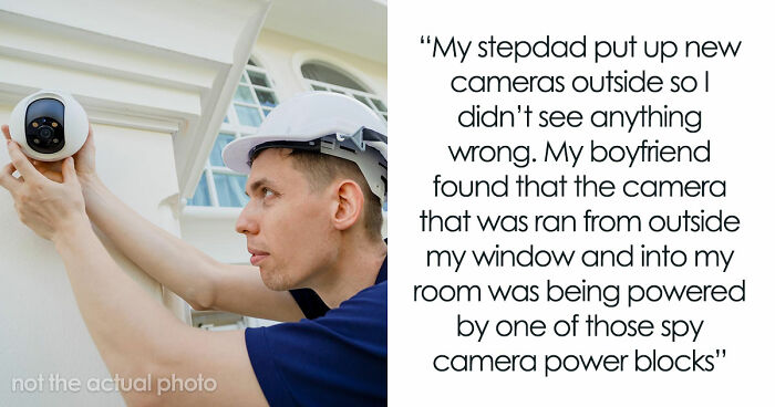 Stepdad Plants Spy Cam In 21YO’s Room, She’s Devastated As Mom Still Stays With The Guy