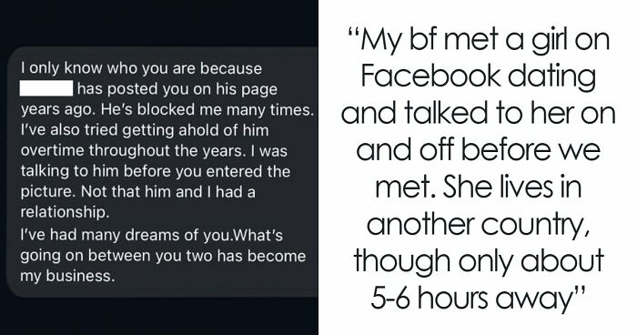 Woman Gets Super Weird Message About Her Boyfriend, Left Creeped Out And Confused