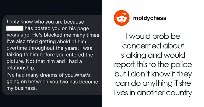 Woman Gets Super Weird Message About Her Boyfriend, Left Creeped Out And Confused