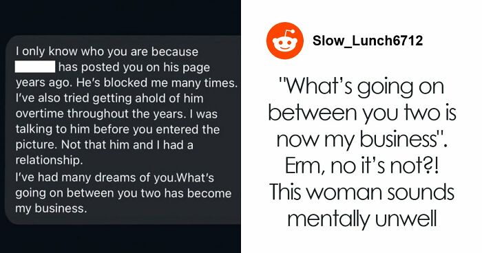 Woman Gets Super Weird Message About Her Boyfriend, Left Creeped Out And Confused