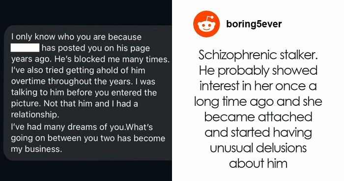 Woman Gets Super Weird Message About Her Boyfriend, Left Creeped Out And Confused