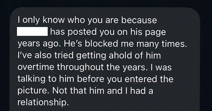 Woman Gets Super Weird Message About Her Boyfriend, Left Creeped Out And Confused